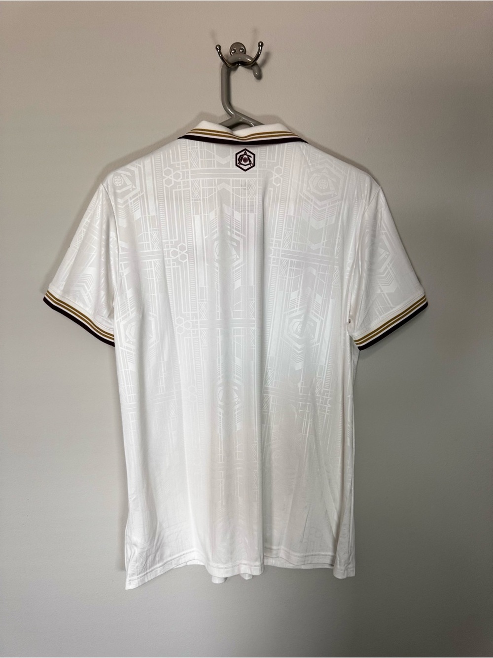 adidas Arsenal White & Maroon Away Football Shirt - Picture 2 of 7